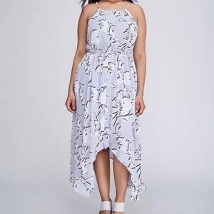 Floral Chiffon Maxi Dress